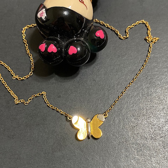 🖤Crown TRIFARI💕C50-60s butterfly choker - Picture 1 of 6